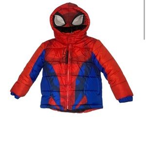 Spider man Puffy Jacket